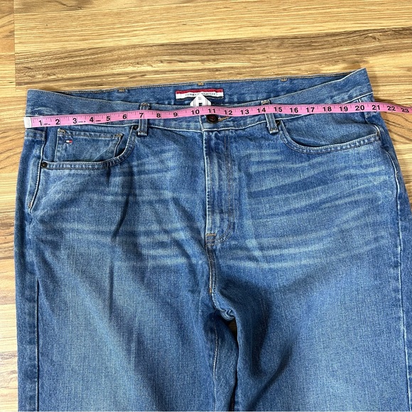 Tommy Hilfiger Jeans Men’s Black Denim Straight Leg Relaxed Fit 40x32 Mexico - Picture 2 of 9